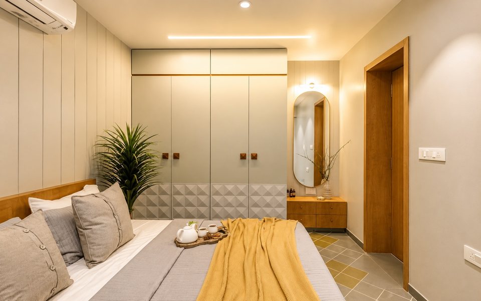 Bedroom interiors in Bangalore